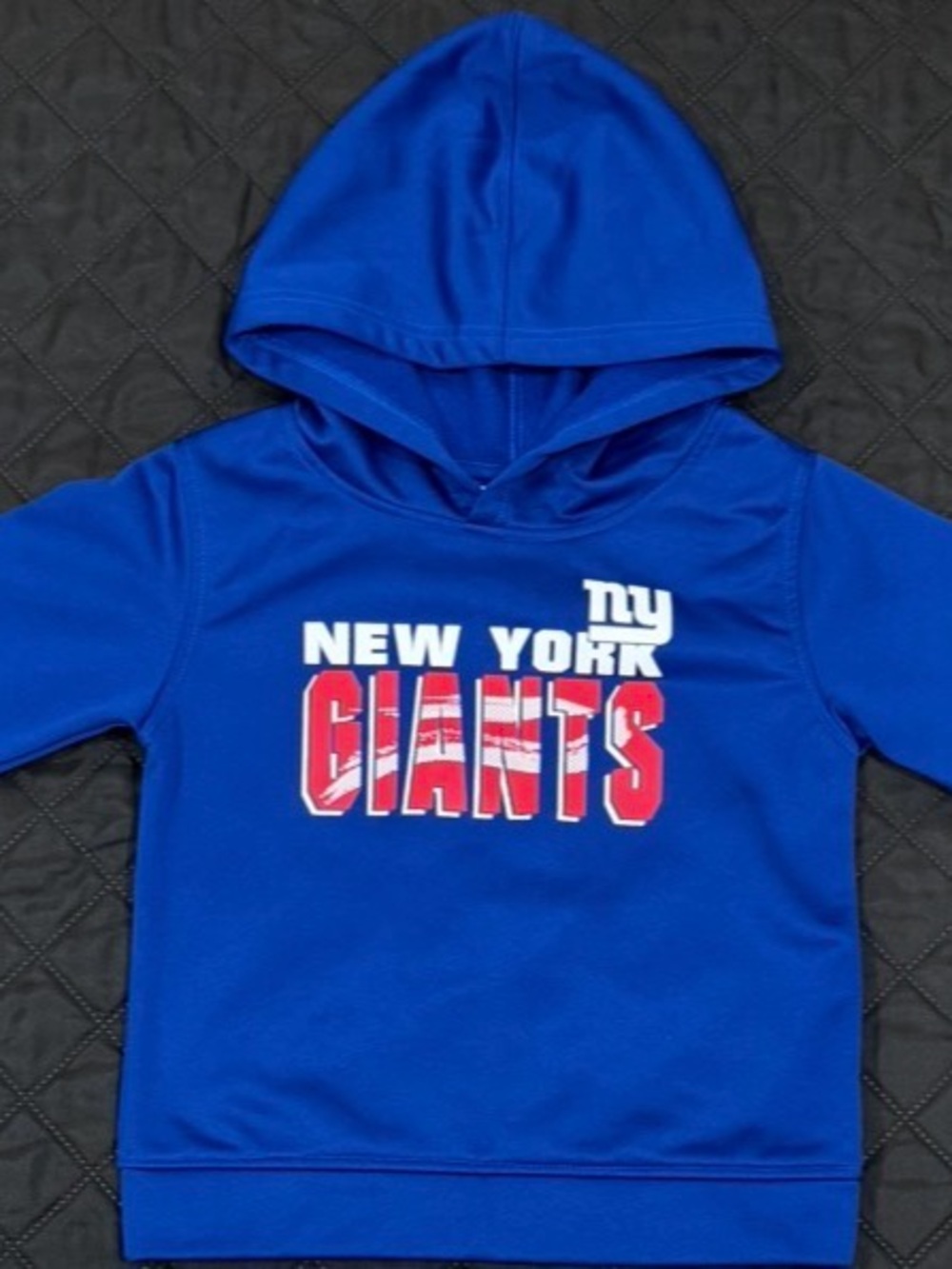 New York Giants Blue Kids Hooded Sweatshirt  - NFL Team (UNISEX)